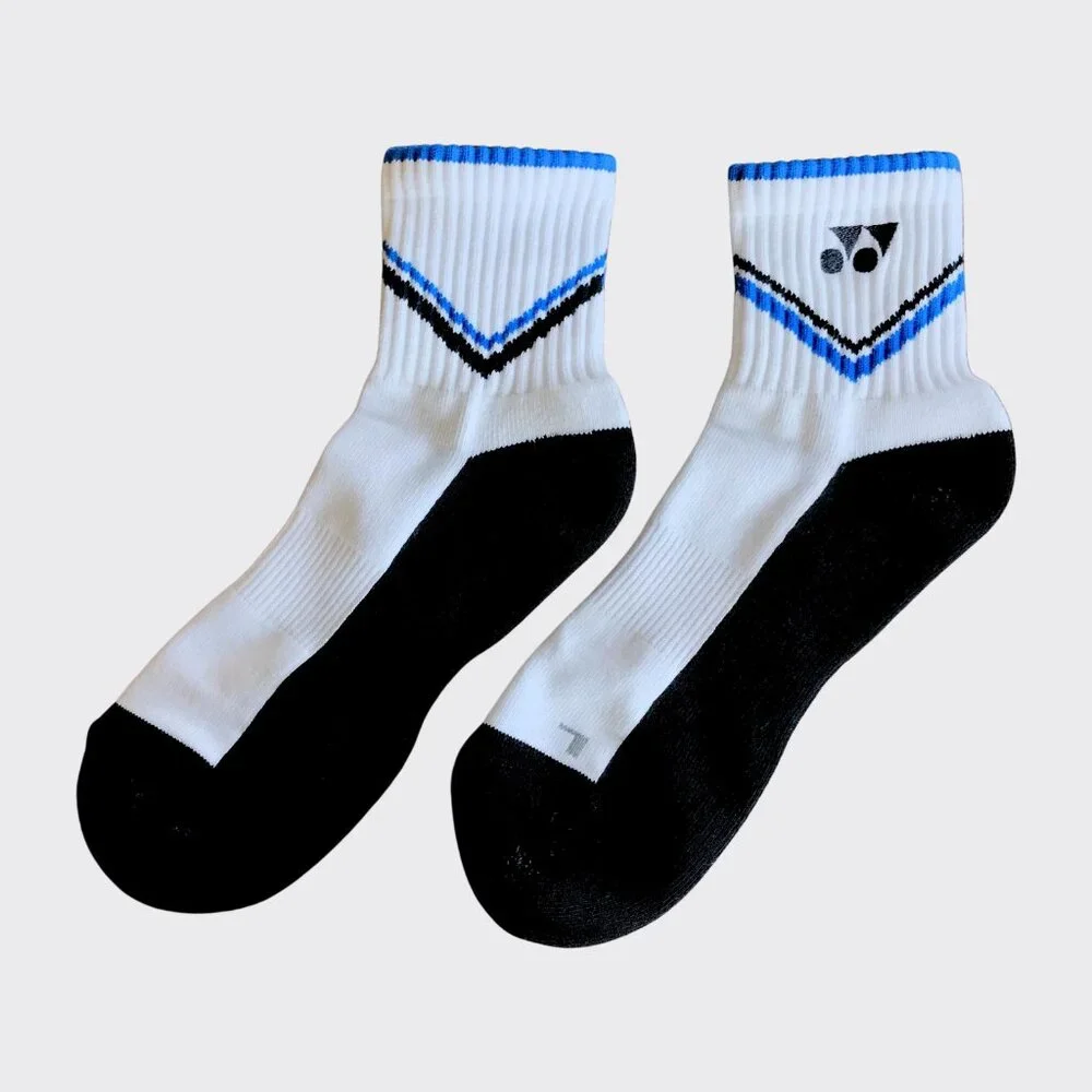 YONEX 3D Ergo Tennis Socks NWT Blue US 7–10 - Picture 4 of 6